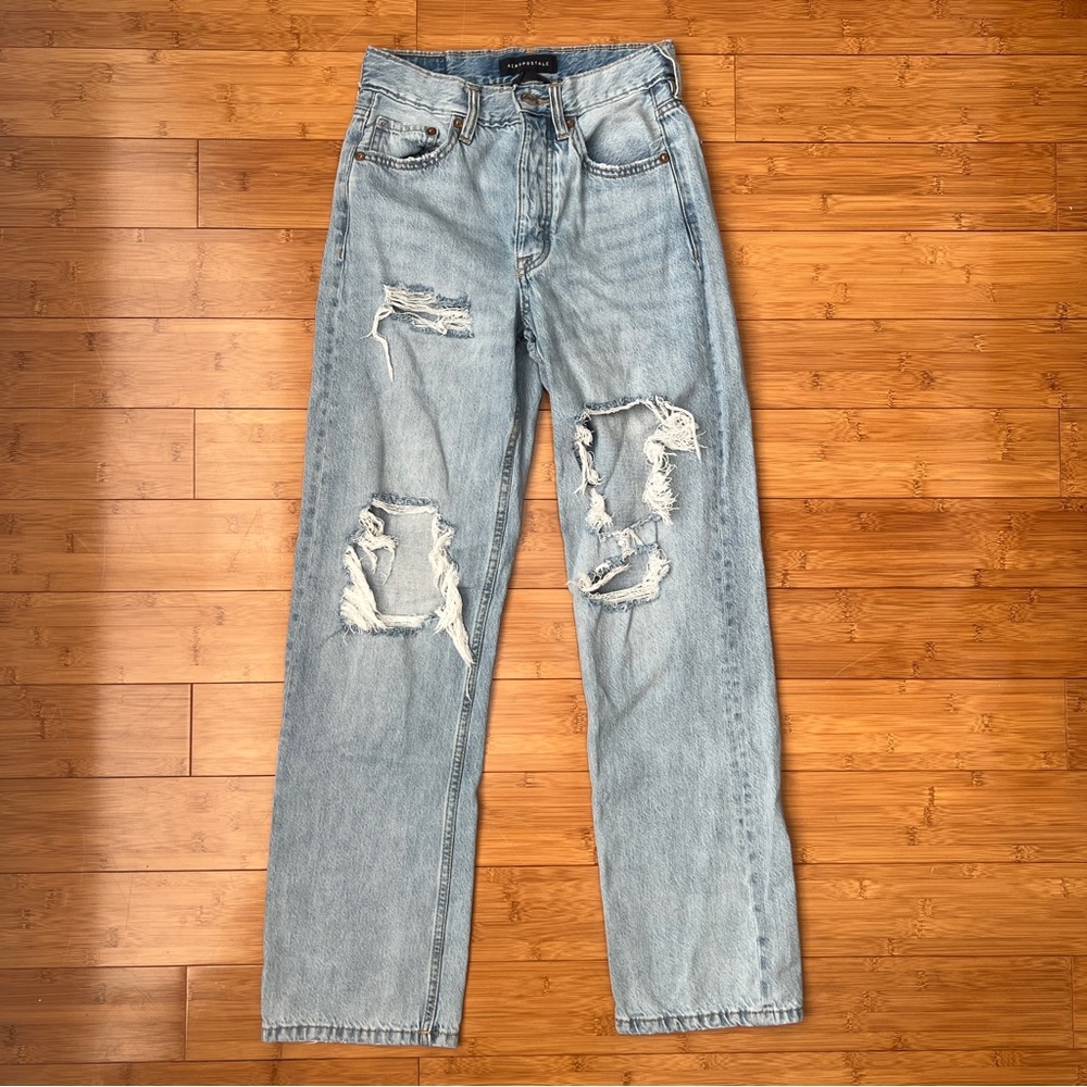 Aeropostale Preowned High Rise 90s Baggy Jeans